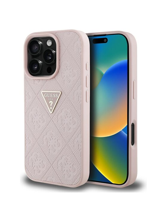 Etui na telefon Guess, Różowe, Apple iPhone 16 Pro Max