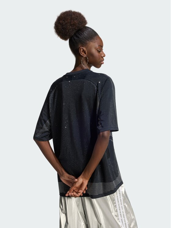 adidas adidas T-Shirt 162192 Czarny Oversize
