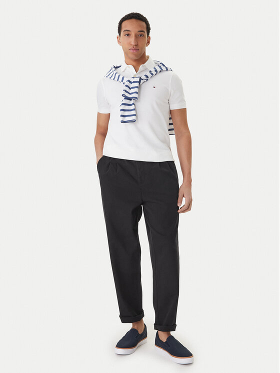 Nautica Nautica Chinosy Varuna 2 NCC03963 Czarny Regular Fit
