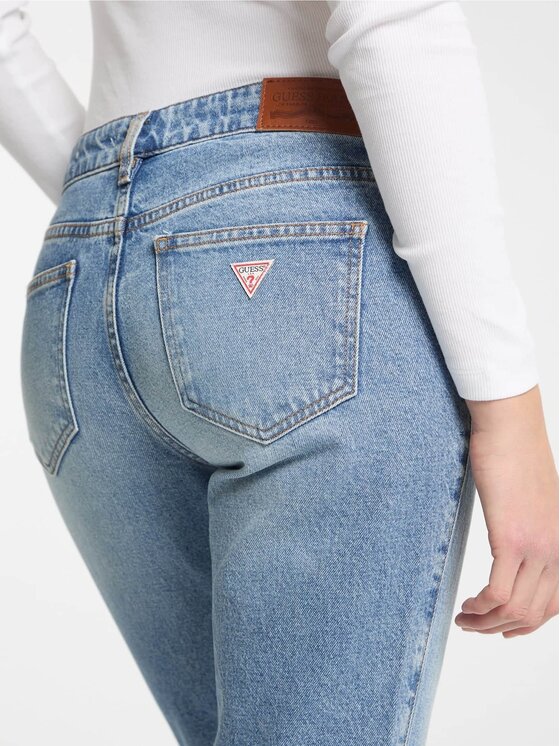 Guess Jeans Guess Jeans Jeansy 170161 Niebieski Flared Fit