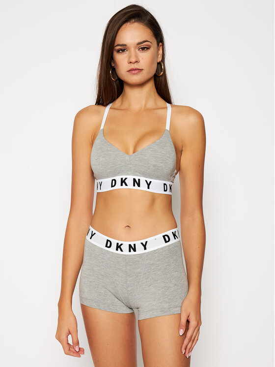 DKNY DKNY Push-up krūšturis DK4518 Pelēks