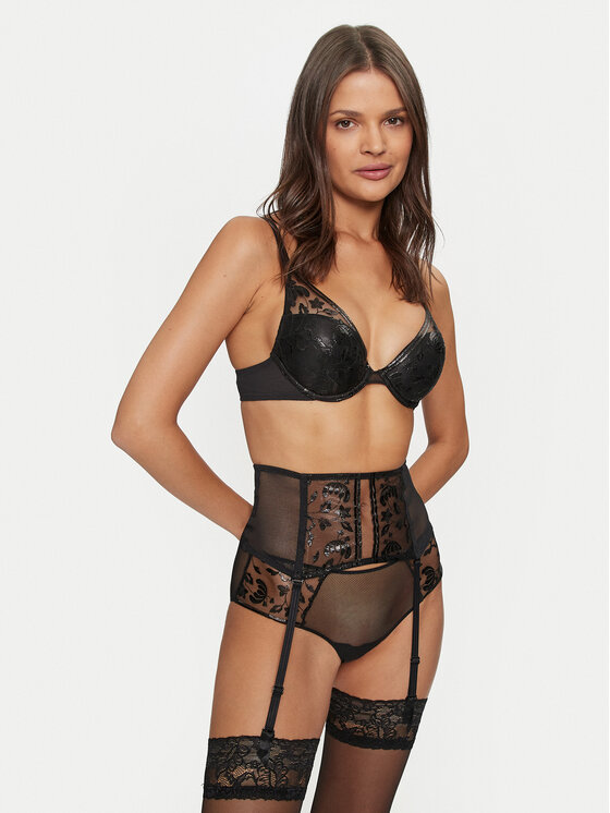 Chantelle Chantelle Pas za samostoječe nogavice Philter C22CF0 Črna