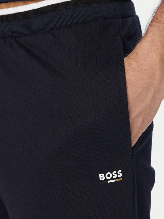 BOSS BOSS Pantaloncini sportivi 50561493 Blu scuro Regular Fit