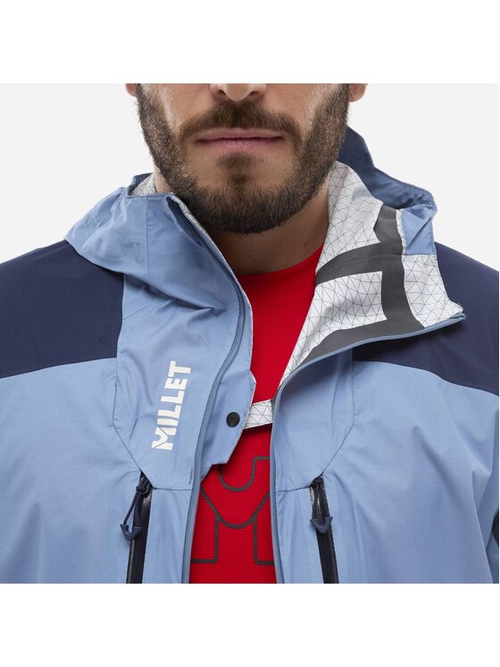 Millet Millet Kurtka przeciwdeszczowa Wanaka Light 2.5L Jkt M Niebieski Active Fit