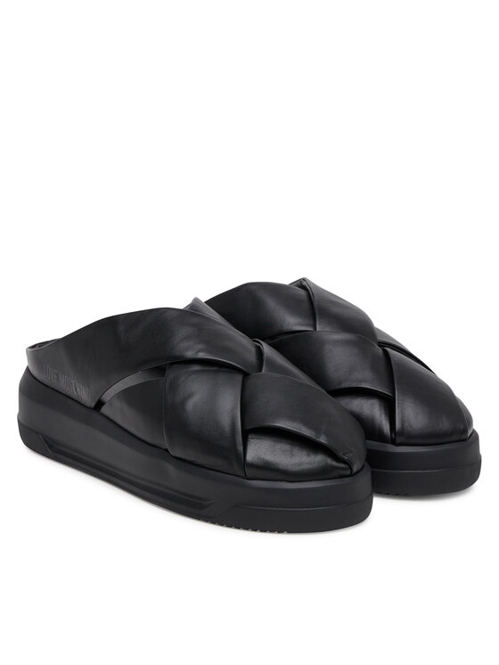 LOVE MOSCHINO LOVE MOSCHINO Sneakersy JA15555G0MIE0000 Čierna