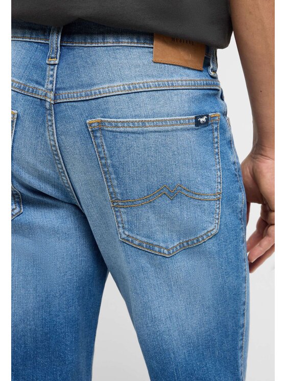 Mustang Mustang Jeansy TRAMPER STRAIGHT Niebieski Straight Fit
