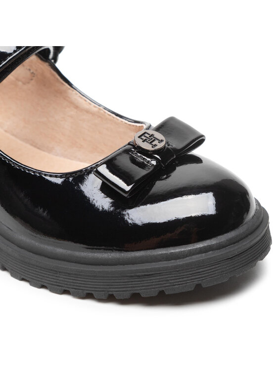 Tommy Hilfiger Tommy Hilfiger Pusbačiai Ballerina T3A3-32580-0774 M Juoda