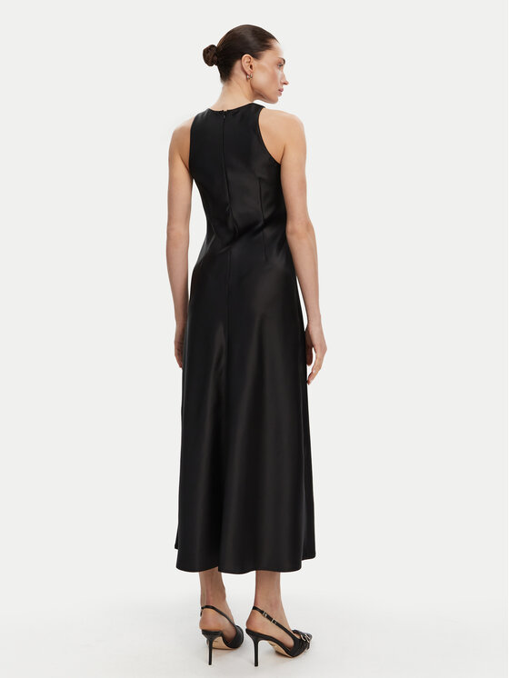 ACCESS FASHION ACCESS FASHION Sukienka koktajlowa 53-3318-107 Czarny Regular Fit