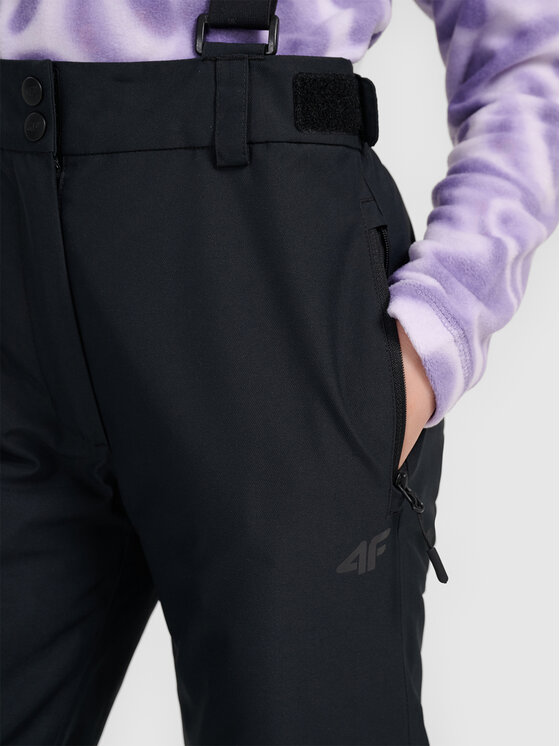 4F 4F Spodnie narciarskie SKI CLASSIC Czarny Regular Fit