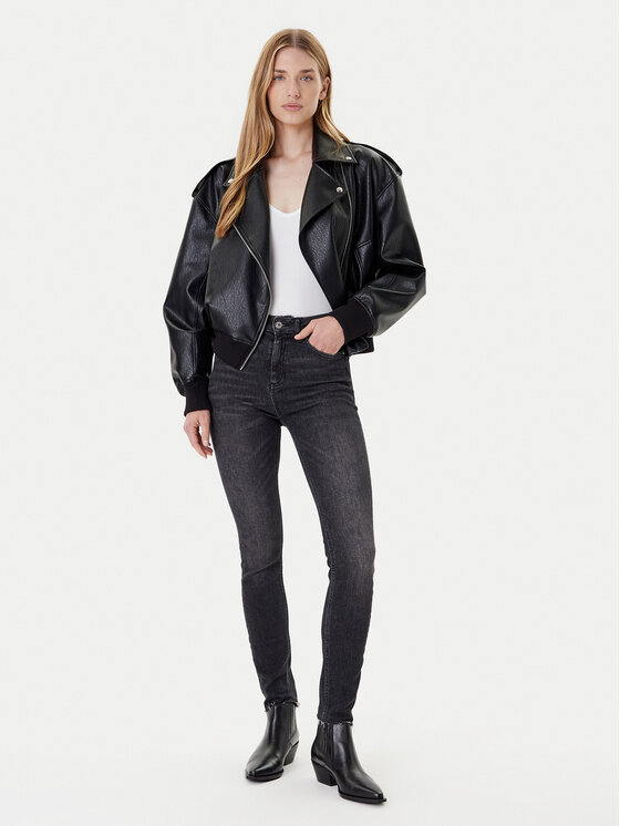 HUGO HUGO Jeansy Girali_2 50541462 Szary Skinny Fit