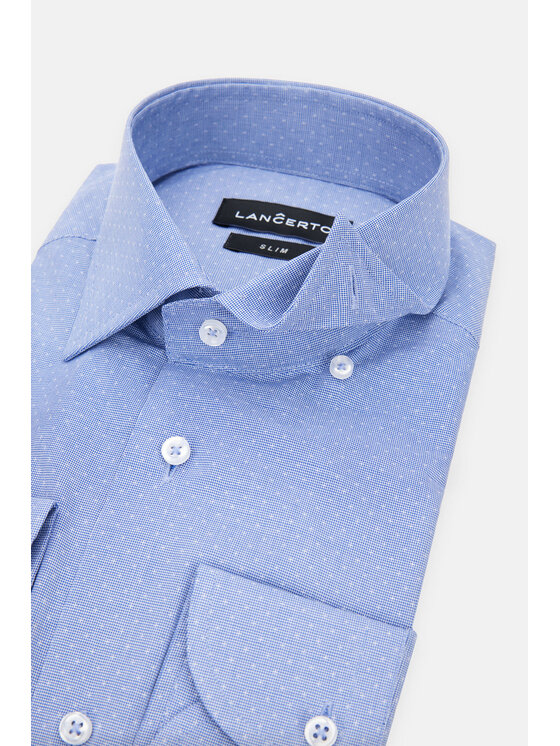 Lancerto Lancerto Koszula Anette KO051223000005 Niebieski Slim Fit