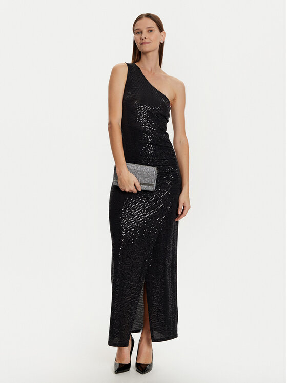 Morgan Morgan Официална рокля 242-RSHOK Черен Slim Fit