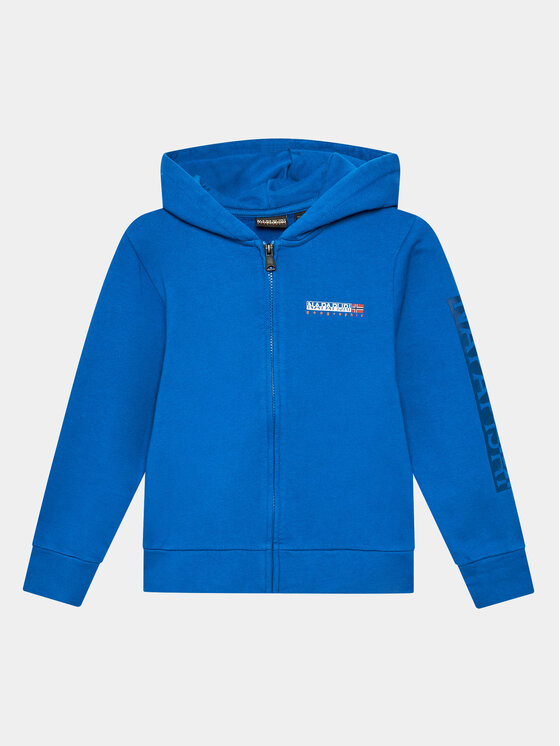 Napapijri Napapijri Majica dugih rukava NP0A4HG7 D Plava Regular Fit