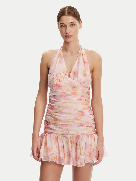 BARDOT BARDOT Koktélruha 59705DB2 Rózsaszín Regular Fit