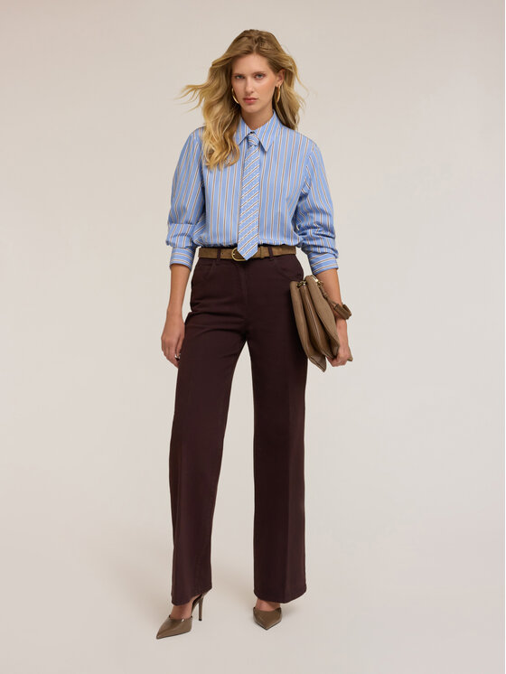 Motivi Motivi Camicia 5262Q000853N0R4 Turchese Regular Fit