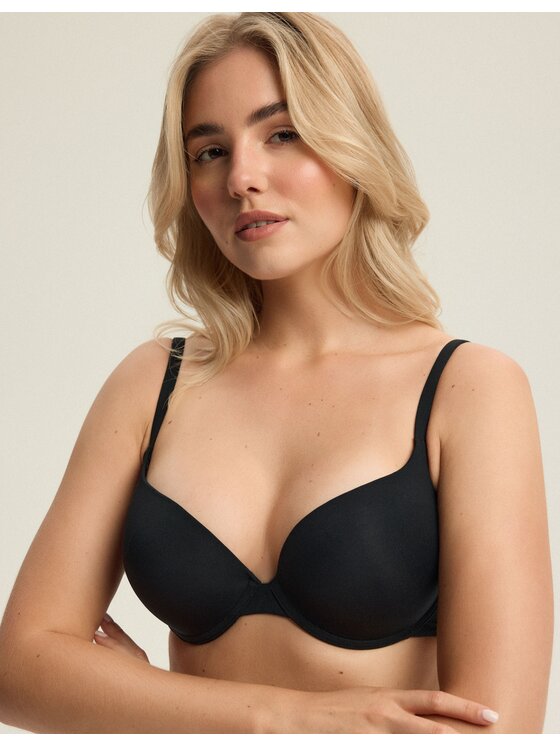 Esotiq Esotiq Biustonosz push-up 43903 Czarny