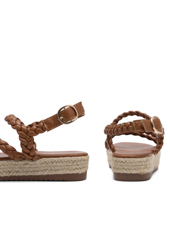 DeeZee DeeZee Espadrile E8875-1 Rjava