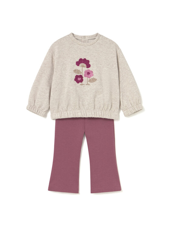 Mayoral Mayoral Completo felpa e leggings 2740 Beige Regular Fit