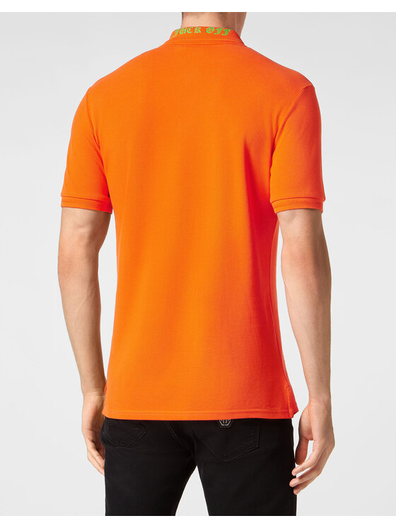 PHILIPP PLEIN PHILIPP PLEIN Polo 231 Arancione Slim Fit