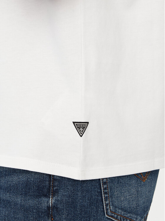 Guess Guess T-Shirt M6YI75K5409 Biały Regular Fit