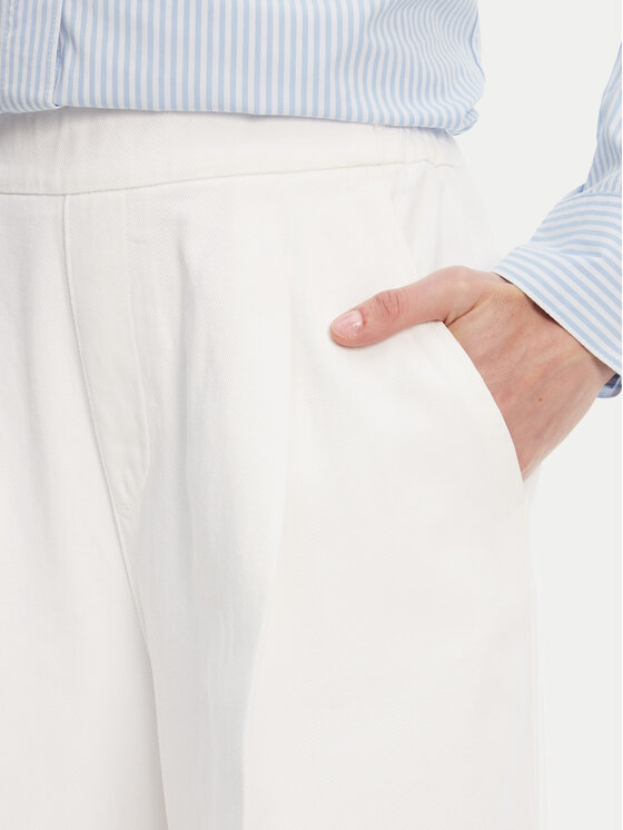 United Colors Of Benetton United Colors Of Benetton Palazzo bikses 4DUKDF01B Balts Wide Leg