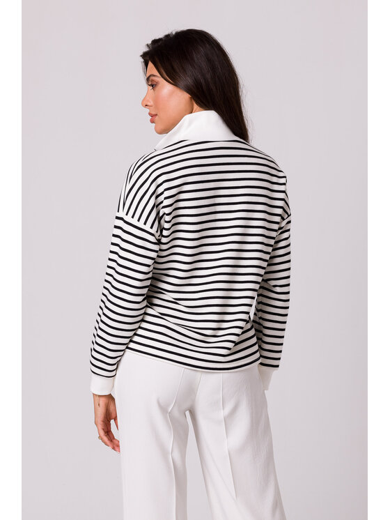 BeWear BeWear Felpa B250 Bianco Regular Fit