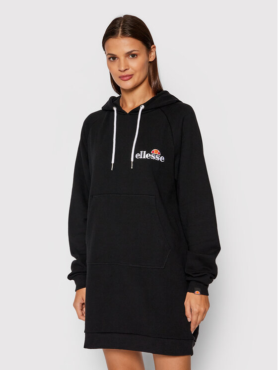 Ellesse Pletena obleka Honey SGK13289 Črna Relaxed Fit