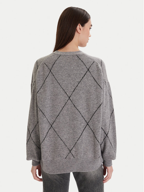 ViCOLO ViCOLO Cardigan 77070F Grigio Regular Fit