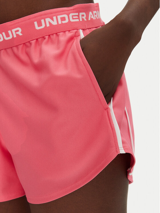 Under Armour Under Armour Športové kraťasy Tech™ Play Up 1389882 Ružová Regular Fit