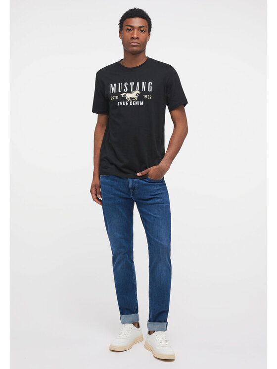 Mustang Mustang Jeansy VEGAS SLIM Czarny Slim Fit