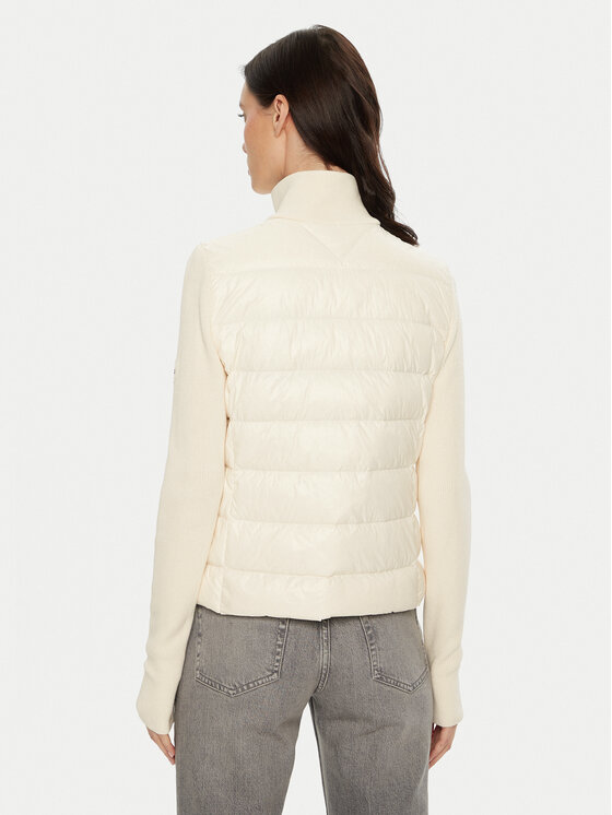 Tommy Hilfiger Tommy Hilfiger Geacă din puf WW0WW43771 Bej Regular Fit