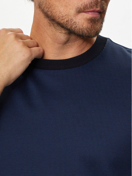 BOSS Boss T-krekls H-Tiburt 431 50518539 Tumši zils Regular Fit