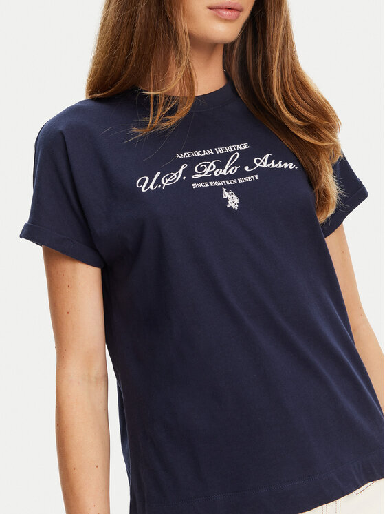 U.S. Polo Assn. U.S. Polo Assn. T-shirt WUP1363 Tamnoplava Regular Fit