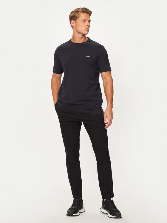 BOSS Boss Marškinėliai 50506373 Tamsiai mėlyna Regular Fit