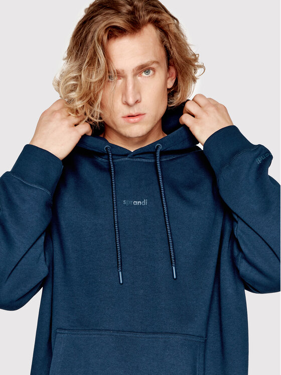 Sprandi Sprandi Суитшърт SP22-BLM503 Тъмносин Regular Fit
