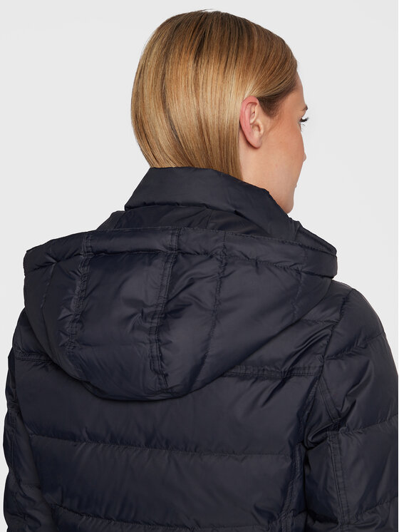 Tommy Hilfiger Tommy Hilfiger Pehelykabát Tyra WW0WW37486 Sötétkék Regular Fit