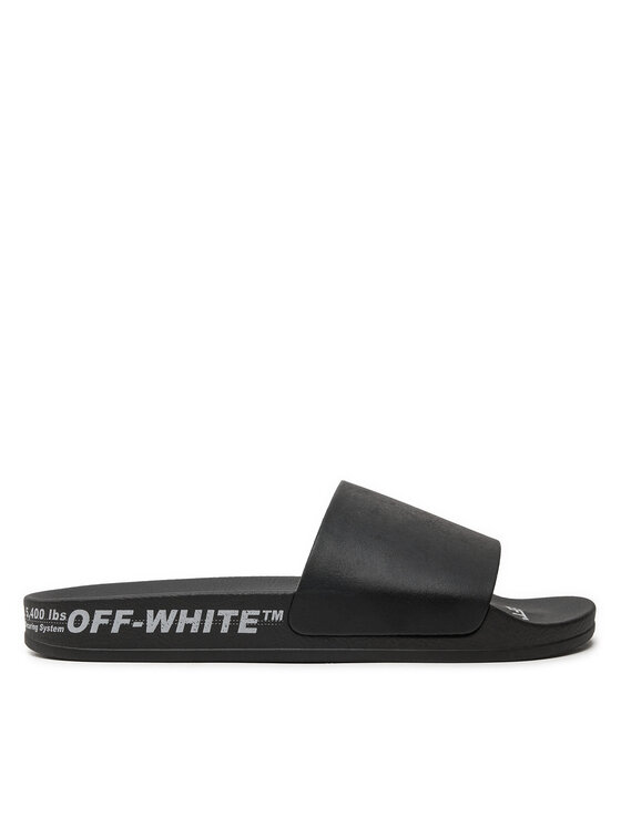 Şlapi Off-White Bărbați, Mărimea: 39, Negru, OMIC001S22MAT0011001