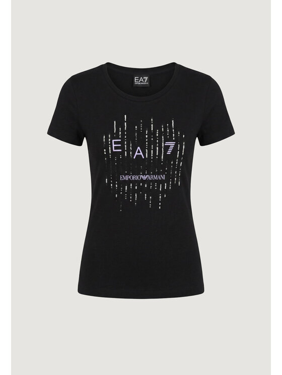 EA7 Emporio Armani EA7 Emporio Armani T-shirt 7W001097 AF10373 Nero Casual Fit