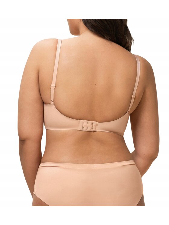 Triumph Triumph Biustonosz bezfiszbinowy Body make-up soft Touch P Beżowy