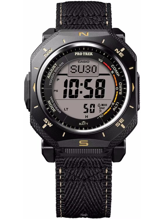 Casio Casio Hodinky PRG-69B-1ER Čierna