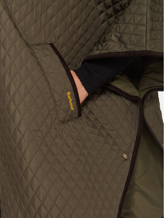 Barbour Barbour Átmeneti kabát Oakham LQU1857GN91 Zöld Regular Fit