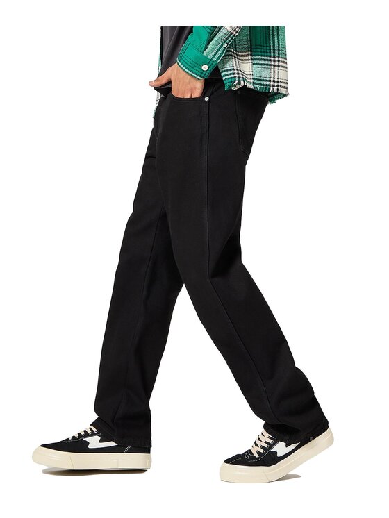 Wrangler Wrangler Jeansy 112356828 Czarny Straight Leg