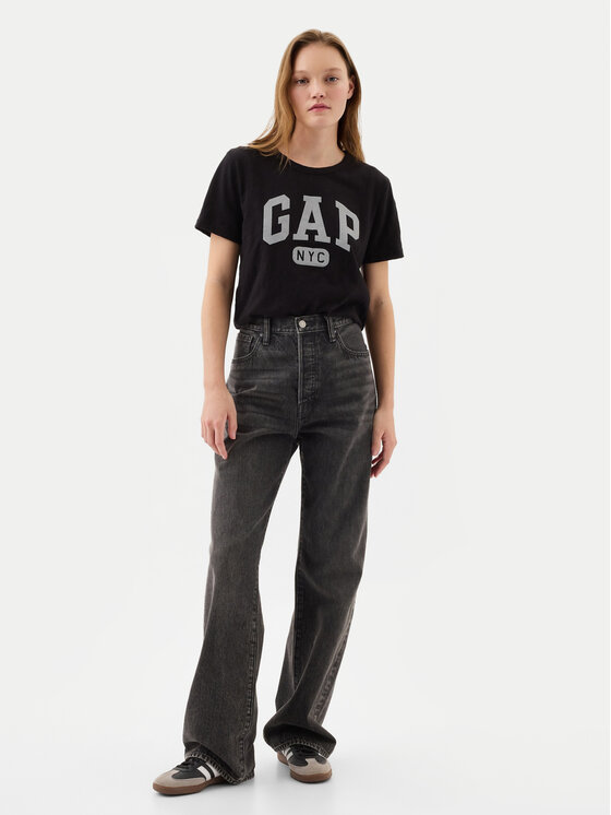 Gap Gap T-shirt 871344-05 Nero Regular Fit