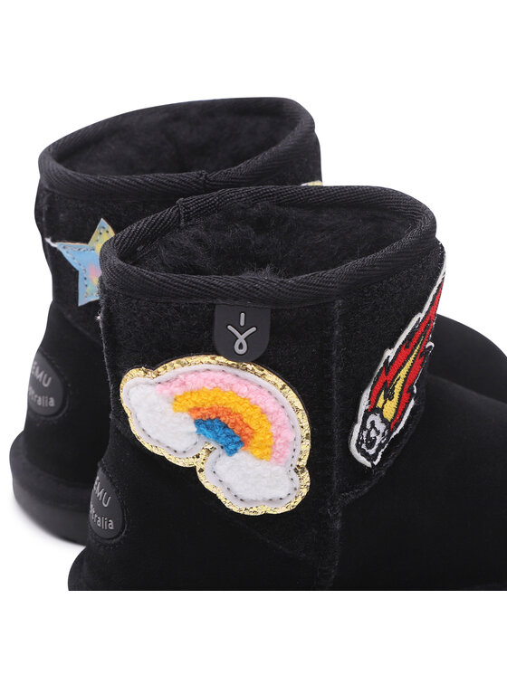EMU Australia EMU Australia Cizme de zăpadă Wallaby Mini Play K12748 Negru