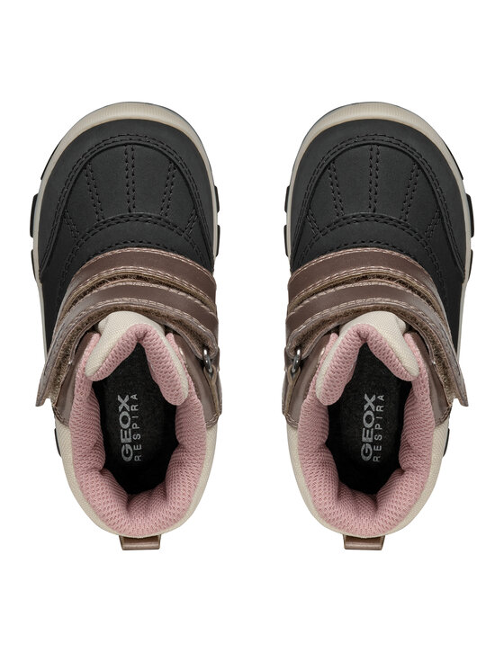 Geox Geox Μπότες Χιονιού B Flanfil Girl B Abx B463WD 050FU C0976 M Μαύρο