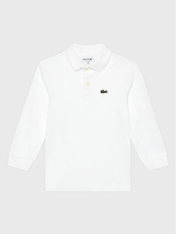 Lacoste Tricou polo PJ8915 Alb Regular Fit