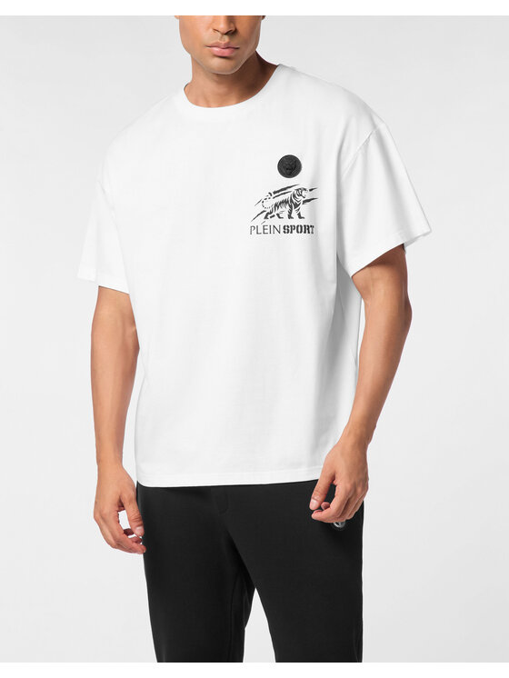 Plein Sport Plein Sport T-shirt 28485 Bianco Regular Fit