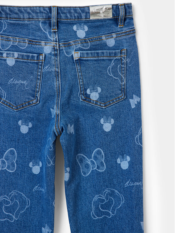Desigual Desigual Jeansy 23WGDD07 Niebieski Regular Fit