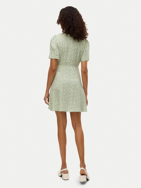 Vero Moda Vero Moda Letní šaty Alba 10292845 Zelená Regular Fit