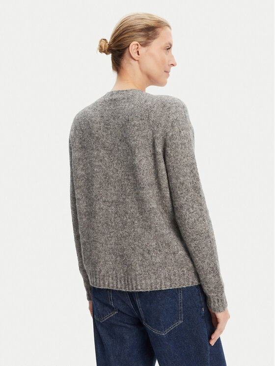 Weekend Max Mara Weekend Max Mara Sweter Ghiacci 2525366151 Szary Regular Fit
